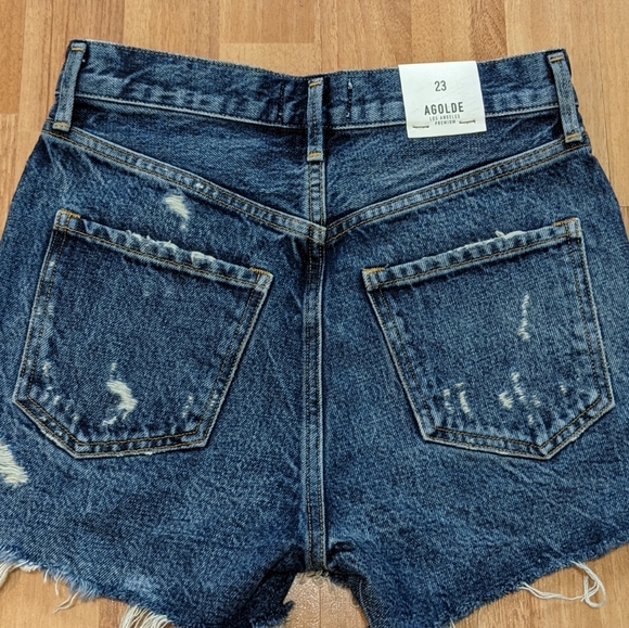Agolde Jaden Jean Shorts - Picture 3 of 5